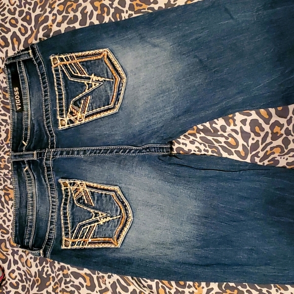 Virgoss boot cut jeans - Picture 1 of 2